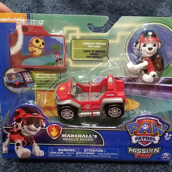 spinmaster Other - NWT! Paw patrol marshalls rescue rover mission paw
